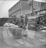 Rapperswil, Raubüberfall auf Postfiliale, Zeuge Bauarbeiter Leuenberger; 1950