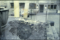 Sachbeschädigung, Entfernung der Pflastersteine, 1980