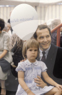 Thomas Wagner mit Tochter 1985