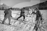 Skiwanderkurs in Alt St. Johann, 1967