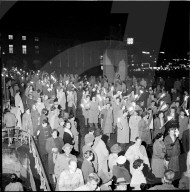 Fackelzug der Studenten für Ungarn, Zürich 1956