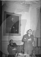 General Jean Arnaud in Zürich, 1946