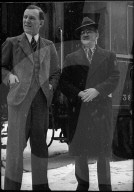 WK 2: die Wirtschaftsdelegation der Alliierten, Ankunft in Les Verrières, 1945