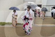 FEATURE - Japan: Coming of Age Day - Junge Erwachsene feiern die Volljährigkeit