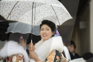 FEATURE - Japan: Coming of Age Day - Junge Erwachsene feiern die Volljährigkeit