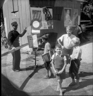 Absperrung wegen Maul- und Klauenseuche, 1946