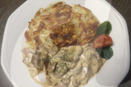 Kalbsgeschnetzeltes mit Rösti