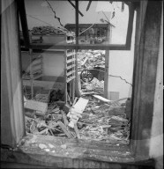 Feuerwerkfabrik in Oberarth durch Explosion zerstört 1948