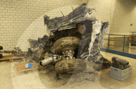 Überreste vom Crossair-Absturz bei Bassersdorf von 2001