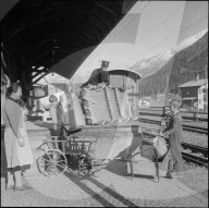 Das 2000. Bett der Bettenaktion des Roten Kreuzes, 1957