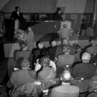 Lausanne, Auktion antiker Möbel im Hotel Beau Rivage; 1963