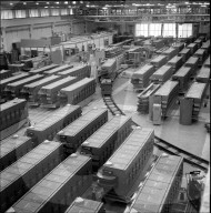 CERN: Riesige Magnete für das Zyklotron 1958