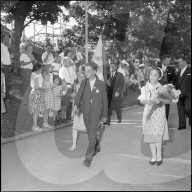 Schützenkönig Guala Bernard, Zürcher Knabenschiessen 1964