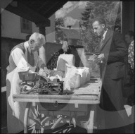 Butterspende, Brauch in Flums, 1940