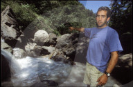 Mike Abbot, überlebte Canyoning-Unglück in Saxetenschlucht 1999