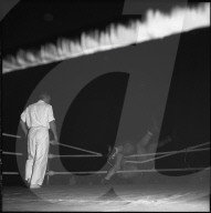 Catchen im Hallenstadion 1951: Carnera gegen Martinson