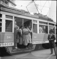 13-er Tram, Zürich 1945