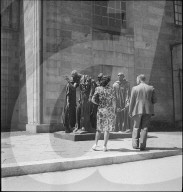 Die Bürger von Calais von Rodin im Kunsthaus Zürich 1947