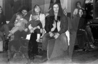 Aktivisten in besetztem Haus am Hegibachplatz Zürich 1974