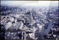 Sicht auf Mexico Stadt 1985