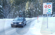 Grenzübergang bei Le Locle (CH), 2005