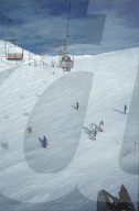 Wintersport, Skigebiet in Arosa 1982