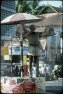 Verkehrspolizist, Indien 1981