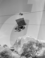 Bergtour mit Bergführer Zgraggen ca. 1960
