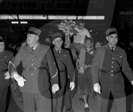 Empfang für Giro d'Italia-Sieger Hugo Koblet in Zürich 1950