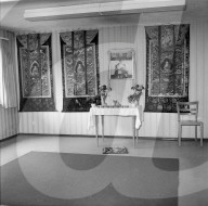 Personalhaus der Kuhn Rikon AG für Tibeter Arbeiter hergerichtet 1967