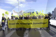 Protest gegen Südanflüge