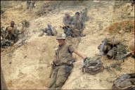 Amerikanische Soldaten; Kampf um den Hügel 471, Vietnam 1968