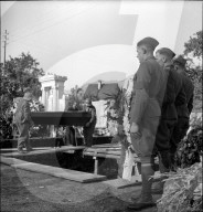 WK 2: Beerdigung der abgestürzten amerikanischen Flieger, Bad Ragaz 1943