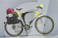 Tourenfahrrad mit Satteltaschen