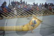 Alphorn-Bläser-Treffen auf dem Pilatus 