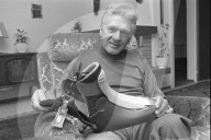 Hans Martin, Erfinder der Schnallenskischuhe, 1974