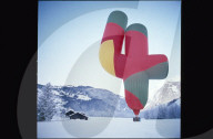 Heissluftballon, Sender-Logo "Schweiz 4", vier, 1995