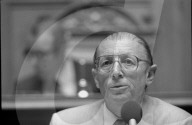Nationalratsdebatte über Tschernobyl: Hansjürg Weder, 1986