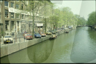 Fluss in Amsterdam, 1980