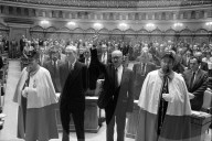 Bundesratswahl 1982: Vereidigung von Rudolf Friedrich und Alphons Egli