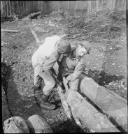 Landgewinnung; Anbaufläche vergrössern, Waldrodung; 1942