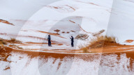 NEWS - Schnee in der Sahara