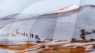 NEWS - Schnee in der Sahara