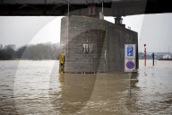 NEWS - Hochwasser auf dem Rhein
