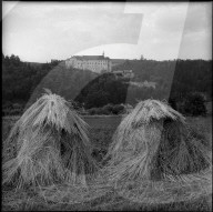 Schloss Karlskron in Tschechisch Böhmen 1956