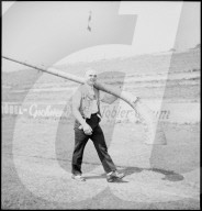 Mann mit Alphorn, Eidgenössisches Jodlerfest 1949
