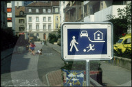 Wohnstrasse "Bärenfelserstrasse" in Basel 1979