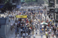 14. Nationaler Velotag; Velodemo in Zürich 1993