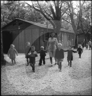 Quarantäne-Lager für Auslandschweizer in Neuenburg 1945