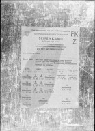 Seifenkarte; Coupon; 1942